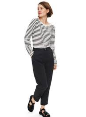 Beaded Linen Waistcoat Black