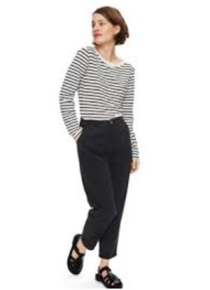 Beaded Linen Waistcoat Black