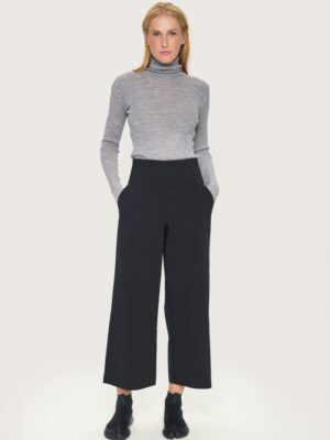 Magic Stretch Culotte Pants Black  14571