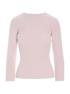 Bloom Knit Blouse Pale Pink 14350