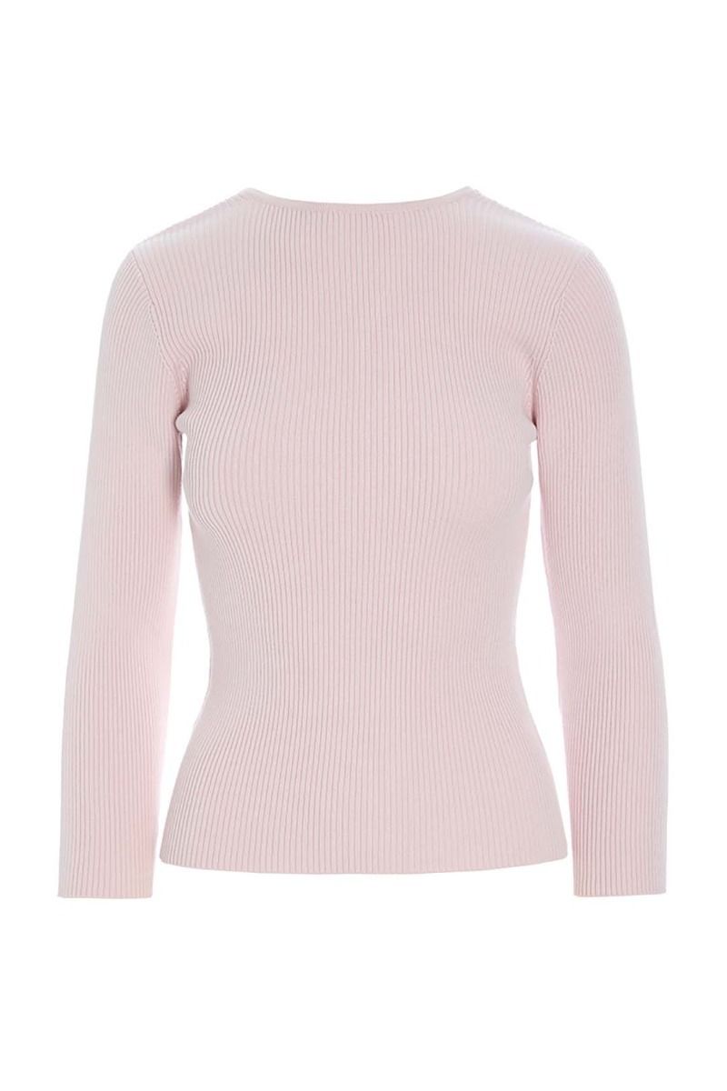 Bloom Knit Blouse Pale Pink 14350