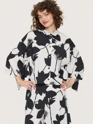 Seersucker Bloom Shirt 14520