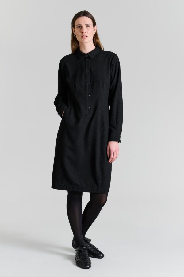 Bouclino Dress Black 14664