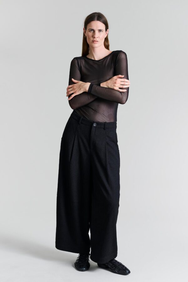 Fukashi Mesh T-Shirt Black 14755