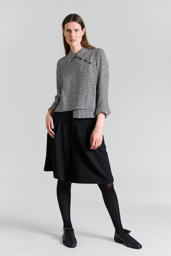 Chesu Jacket Black/Ivory Pepita 14670