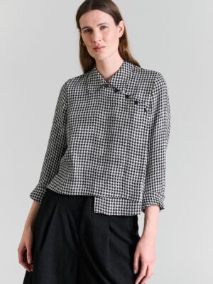 Chesu Jacket Black/Ivory Pepita 14670