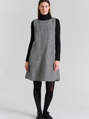 Chesu Dress Twilight Black/Ivory Pepita 14673