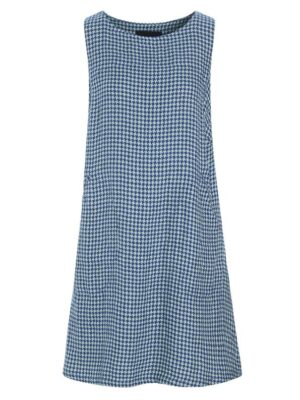 Chesu Dress Twilight Blue/ Green Jade Pepita 14673