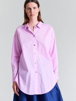 Core Cotton Shirt w. Buttons on Back Candyfloss 14717