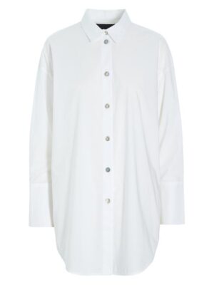 Core Cotton Big Shirt White 14719