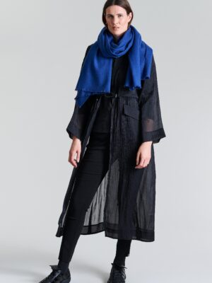 Sukasu Coat Dress Black 14711
