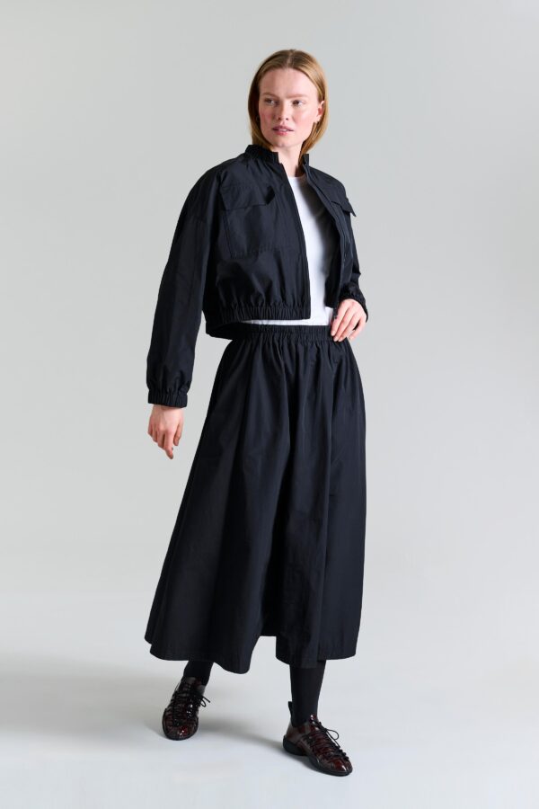 Fukkura Bomber Jacket Black 14688