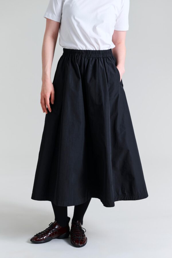 Fukkura Skirt Black 14690