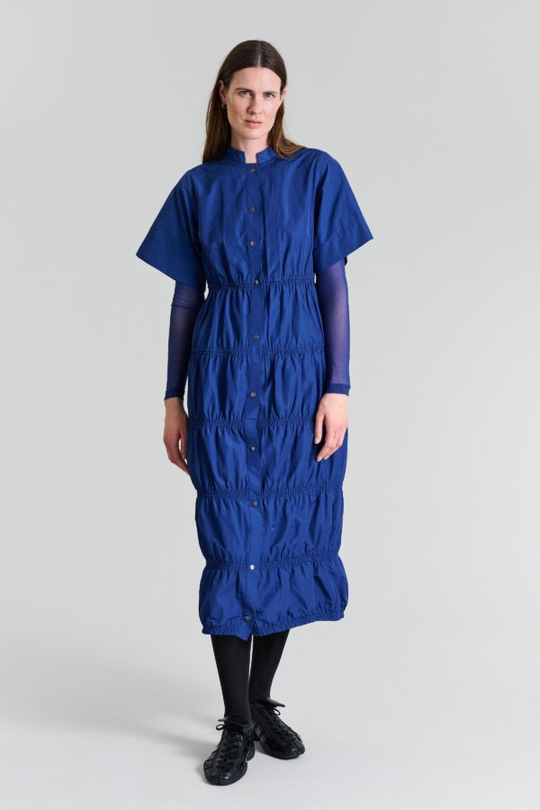 Fukkura Shirt Dress Twilight Blue 14689