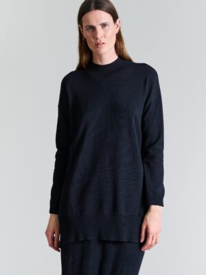Saku Long Blouse Black 14764
