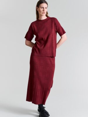 Saku Skirt Maroon 14770