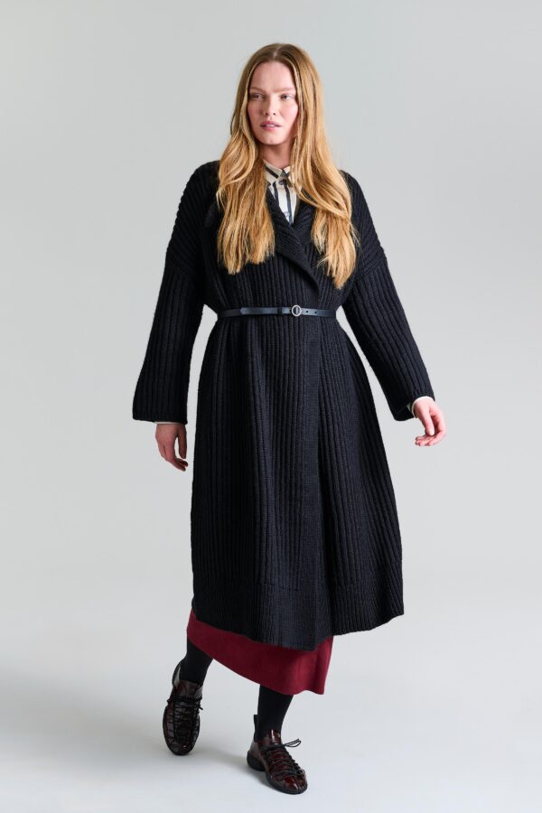 Nitto Long Cardigan Black 14779