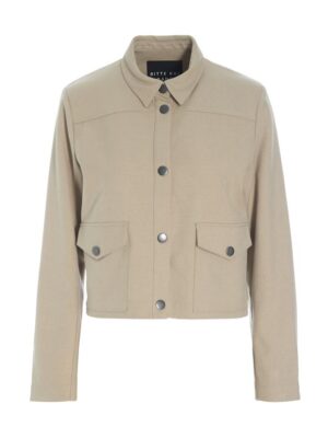 Noru Short Jacket Stone 14791