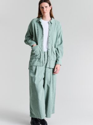 Berubetto Long Jacket Sage Green 14809