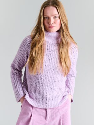 Fuwatto Blouse W. Raglan Candyfloss 14881
