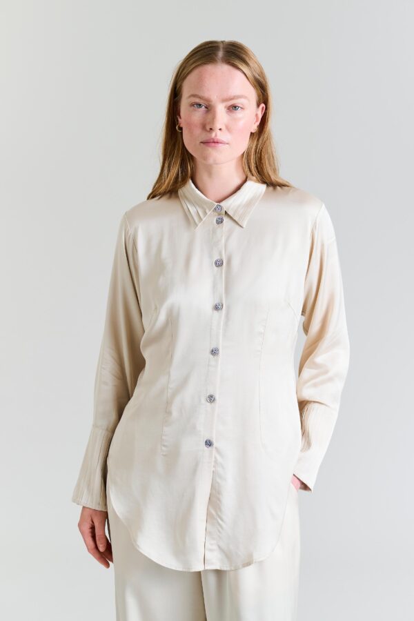 Kuhaku Shirt Ivory 14829