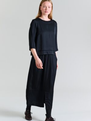 Kuhaku Skirt Black 14831