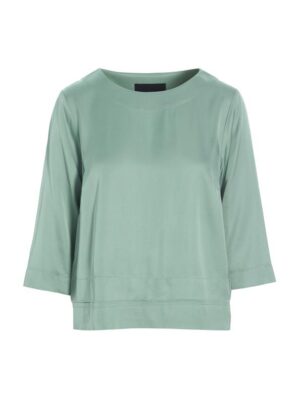 Kuhaku Blouse Sage Green 14833