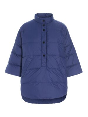 Feather Down Anorak Jacket Twilight Blue 14852