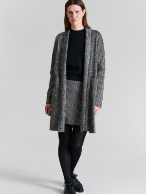Nisu Cardigan Liquorice Lollipop 14861