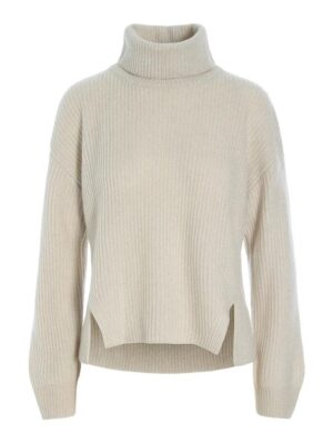 Kebukai Blouse W. Turtleneck Ivory 14870