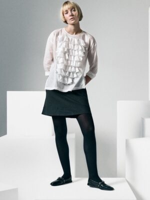 Washi Voile Blouse Lily White 14842