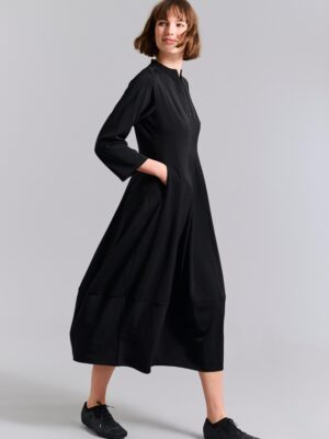 Sakura Stretch Dress W. Collar 14909