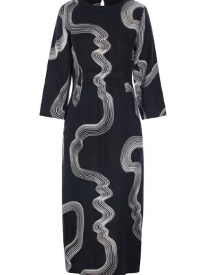 Hikazu Long Dress Waves 14995