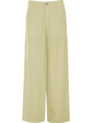 Lazy Linen Straight Pants Pernod 14987