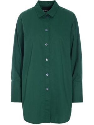 Core Cotton Big Shirt Deep Grass Green 15045