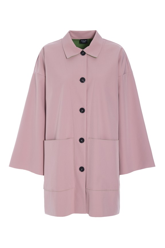 Tanoshi Oversized Jacket Dusty Pink 15048