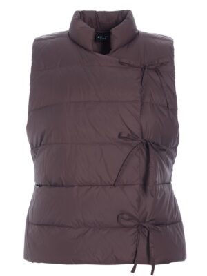 Feather Down Waistcoat Raisin 15054
