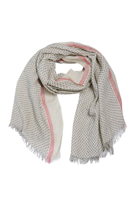 Stitch Scarf Ivory Stitch 15182