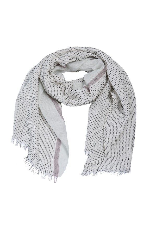 Stitch Scarf Lily White Stitch 15182