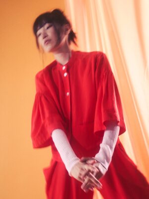 Kumamoto Short Jacket Fiery Red 15099