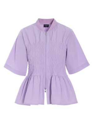 Fukkura Smock Blouse Soft Lavender 15109