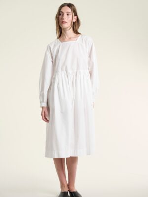 Kami Cotton Raglan Dress White 15141