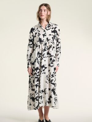 Yuri Long Dress Lily Abstract Lace 15158