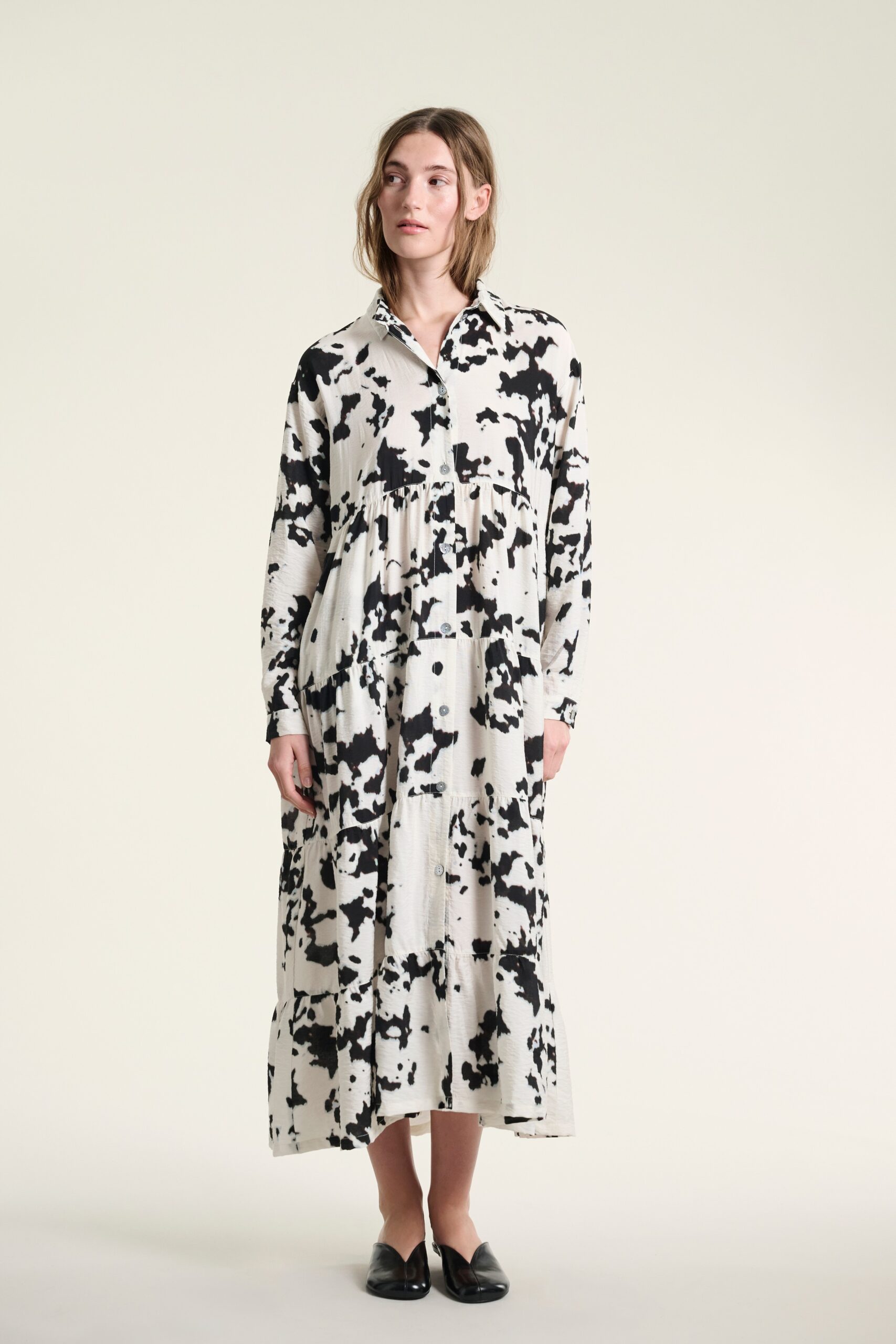 Yuri Long Dress Lily Abstract Lace 15158