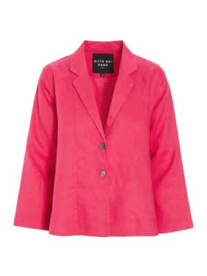 A-Shaped Jacket/ Blouse Airy Linen Rhododendron 15193