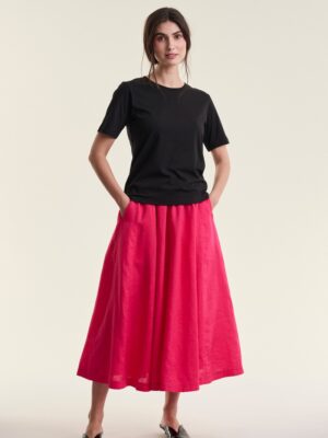 Skirt Airy Linen Rhododendron 15198