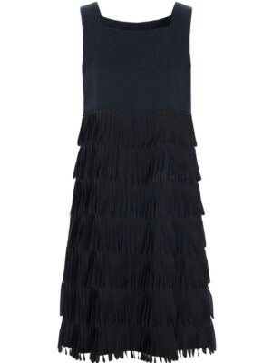 Sukosu Fringe Dress Black 15209