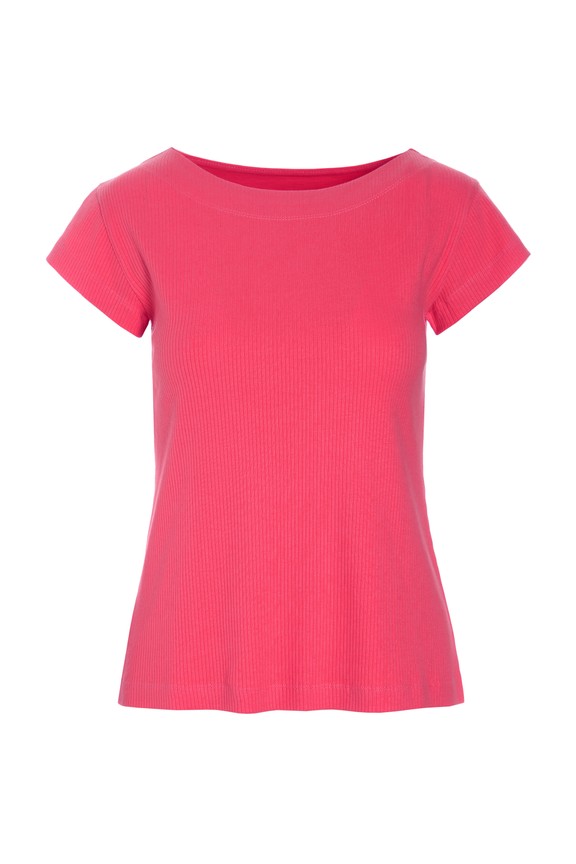 Naibu Rib Blouse Rhododendron 15243