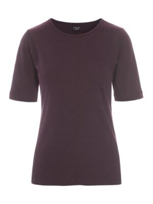 Naibu Rib Blouse Raisin 15072