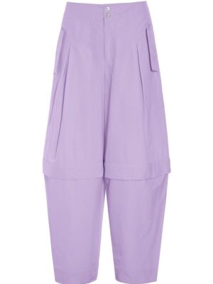 Fukkura Zip Off Pants Soft Lavender 15106
